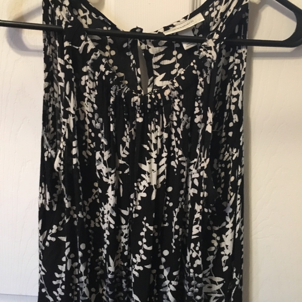 Dressbarn Size 16 Elegant High Neck Maxi Dress Flowy & Flattering